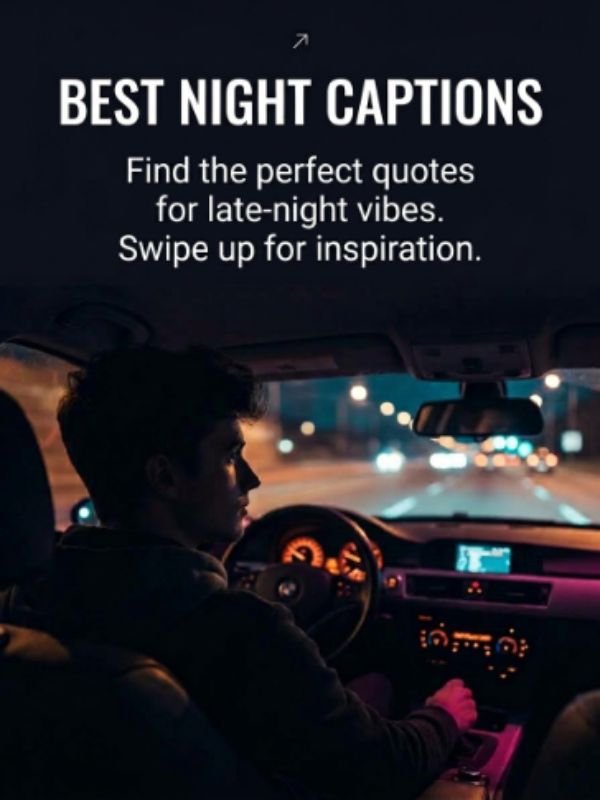 Best Night Captions for Instagram