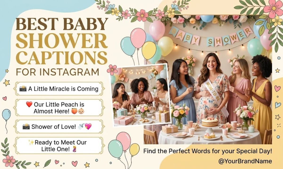 Baby Shower Captions for Instagram