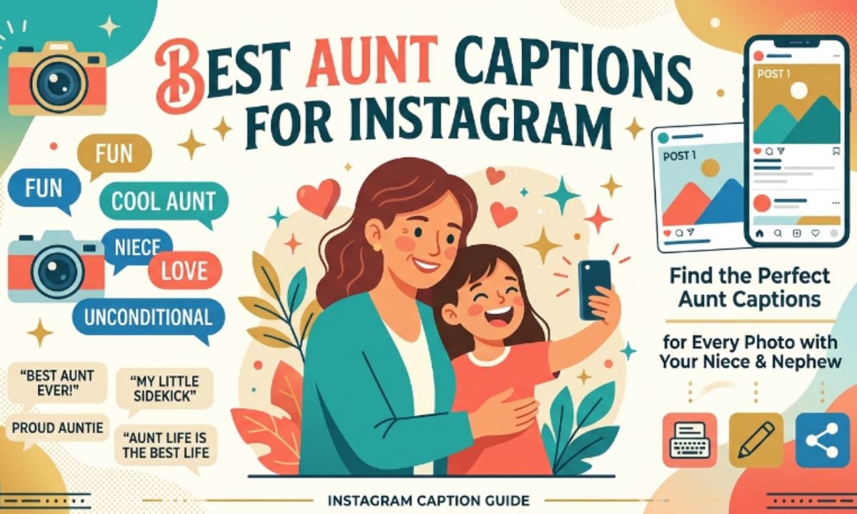 Best Aunt Captions for Instagram