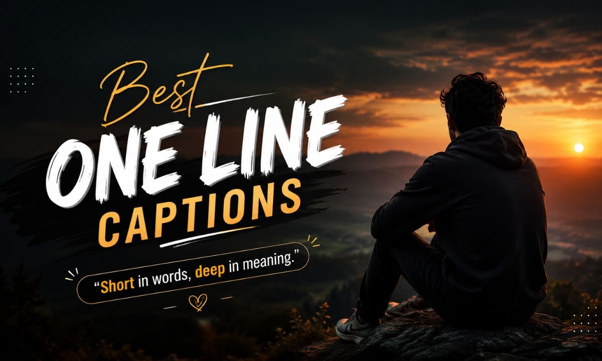 Best One Line Captions