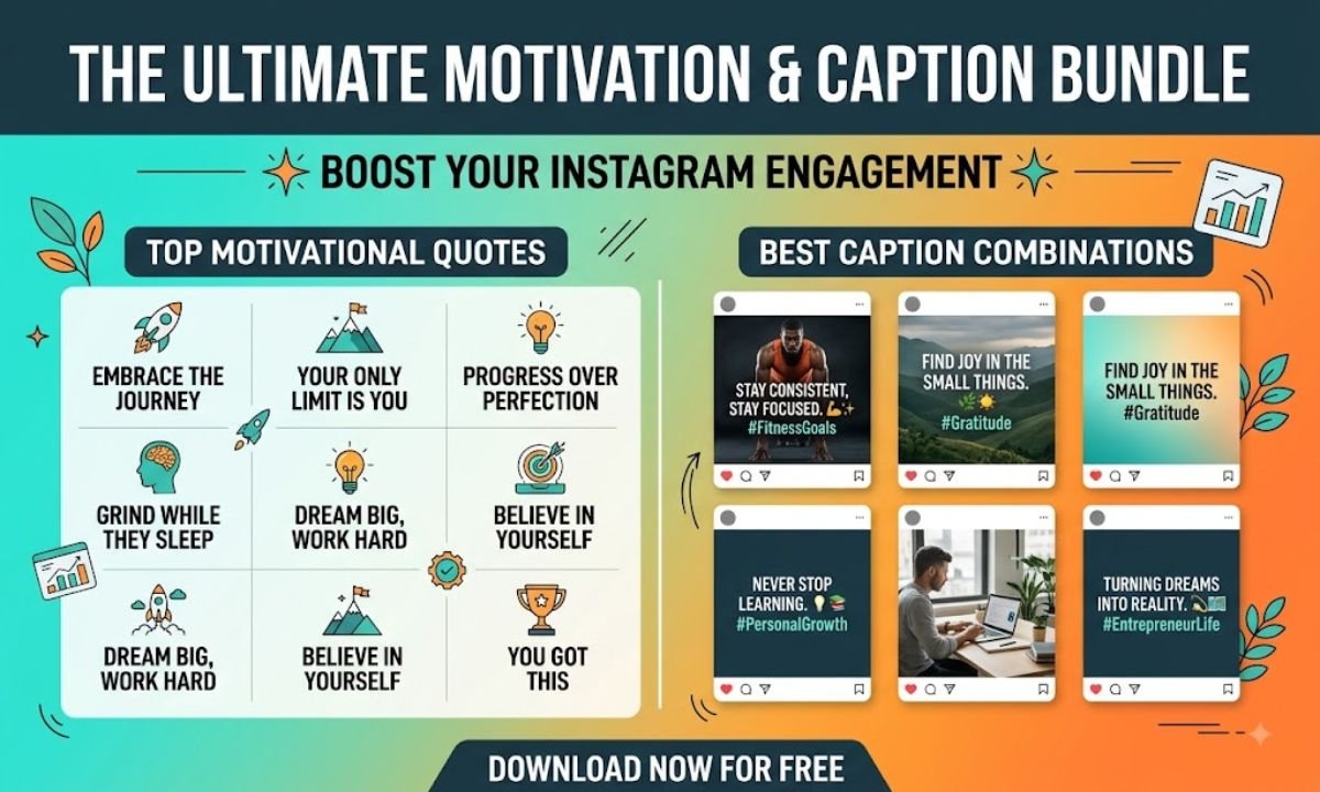 Motivational Instagram Captions