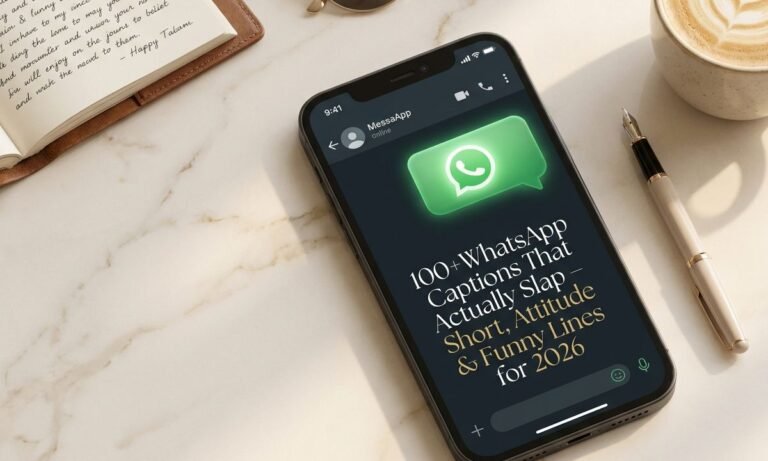 100+WhatsApp Captions That Actually