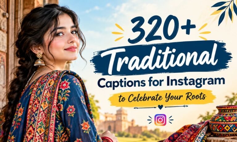 320+ Traditional Captions for Instagram to Celebrate Your Roots 