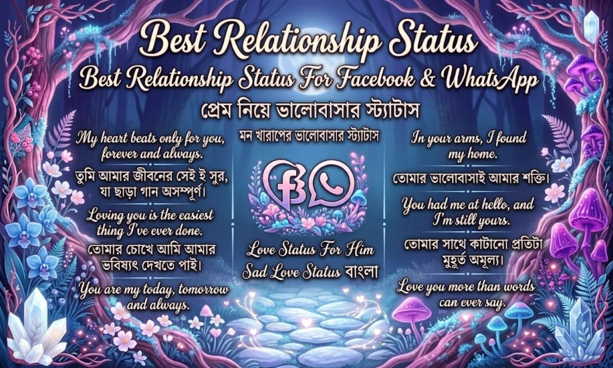 Best Relationship Status For Facebook & WhatsApp 