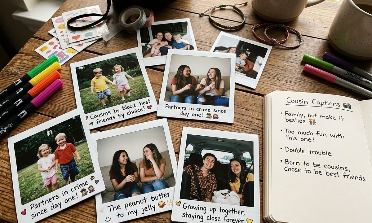 Cute Cousin Captions for Instagram Pictures 