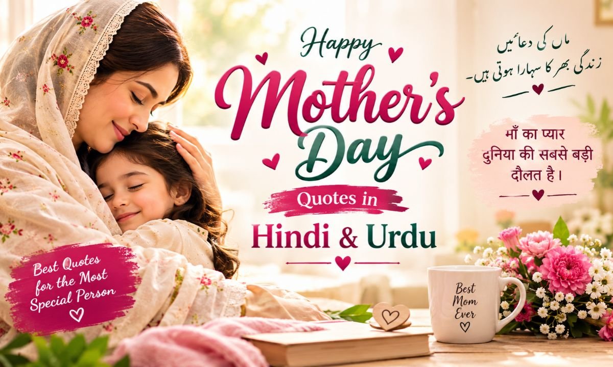 Mothers Day Quotes in Hindi & Urdu