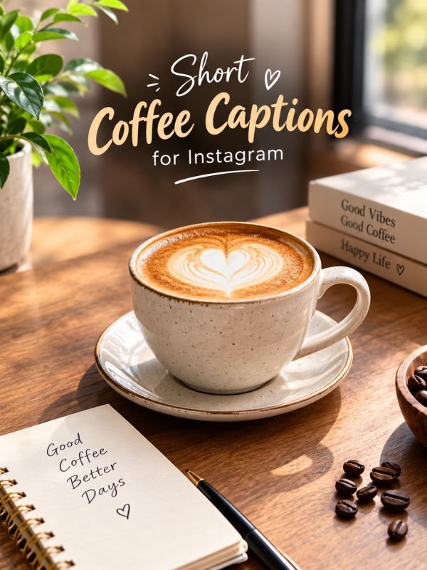 Short Coffee Captions for Instagram