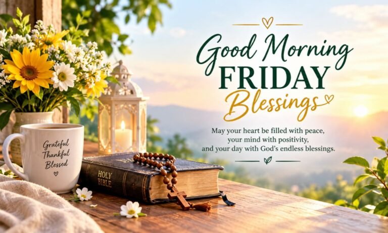 Good Morning Friday Blessings