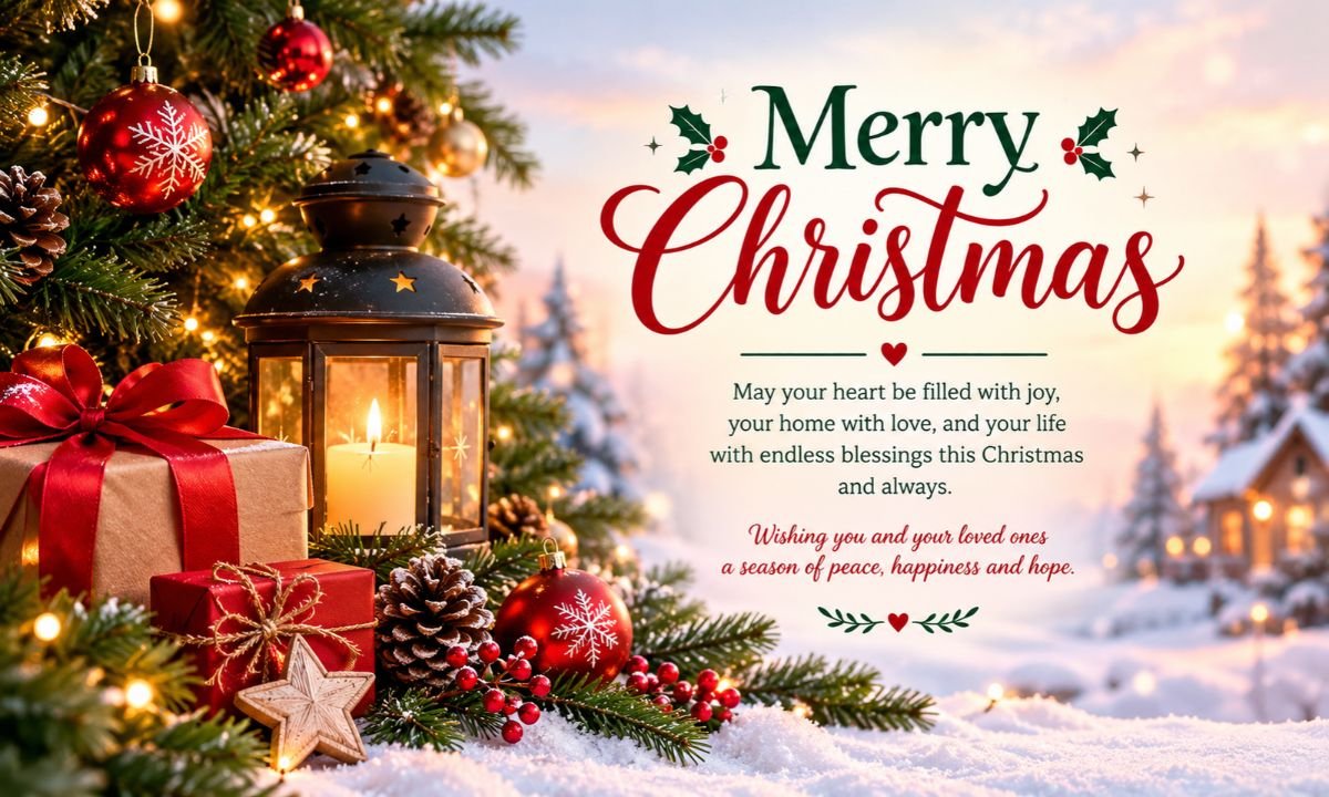 Merry Christmas Wishes & Quotes for Friends and family
