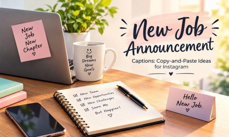 New Job Announcement Captions_ Copy-and-Paste Ideas for Instagram
