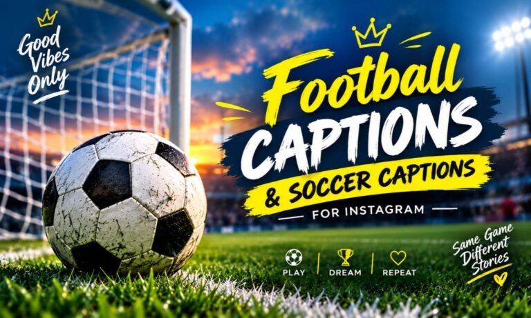 Top Football caption and Soccer Captions for Instagram in English (1)